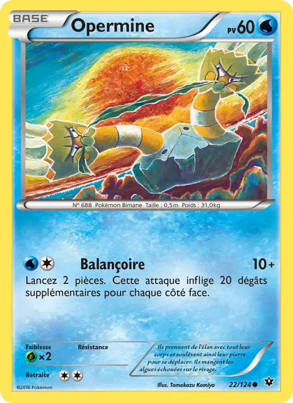 Carte Pokémon Opermine #22 — Impact des Destins