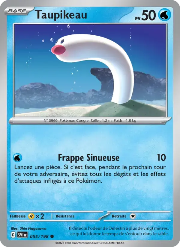 Carte Pokémon Taupikeau #055 — Écarlate et Violet