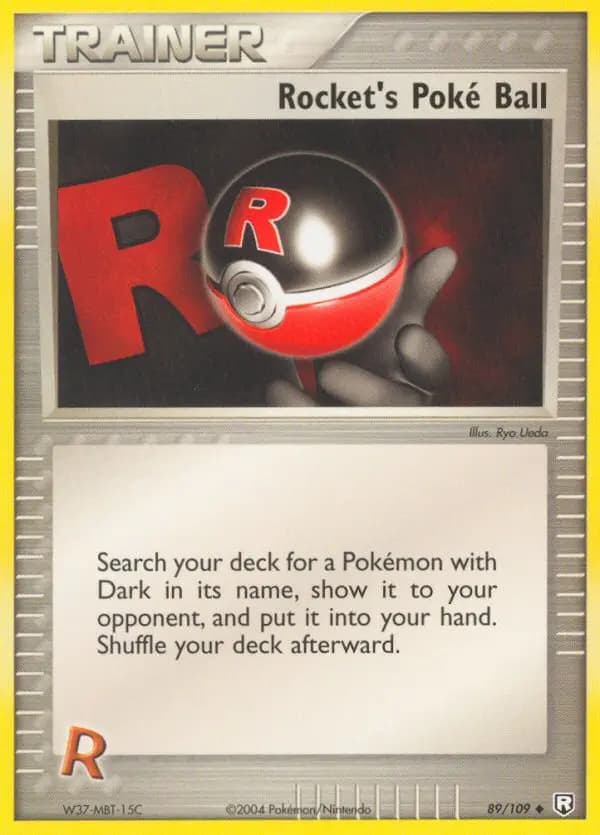 Rocket's Poké Ball #89 — EX Team Rocket Returns