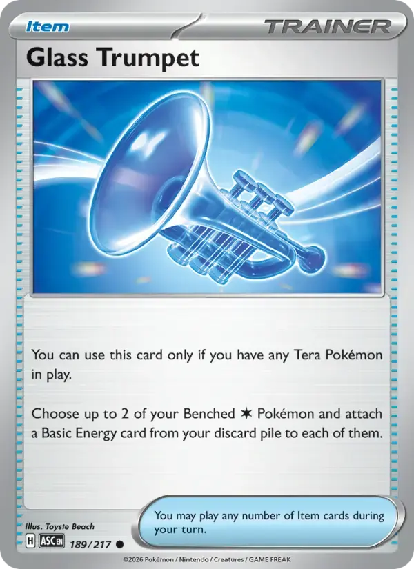 Carte Pokémon Glass Trumpet #id-f421a8bdec — Promos Asie du Sud-Est
