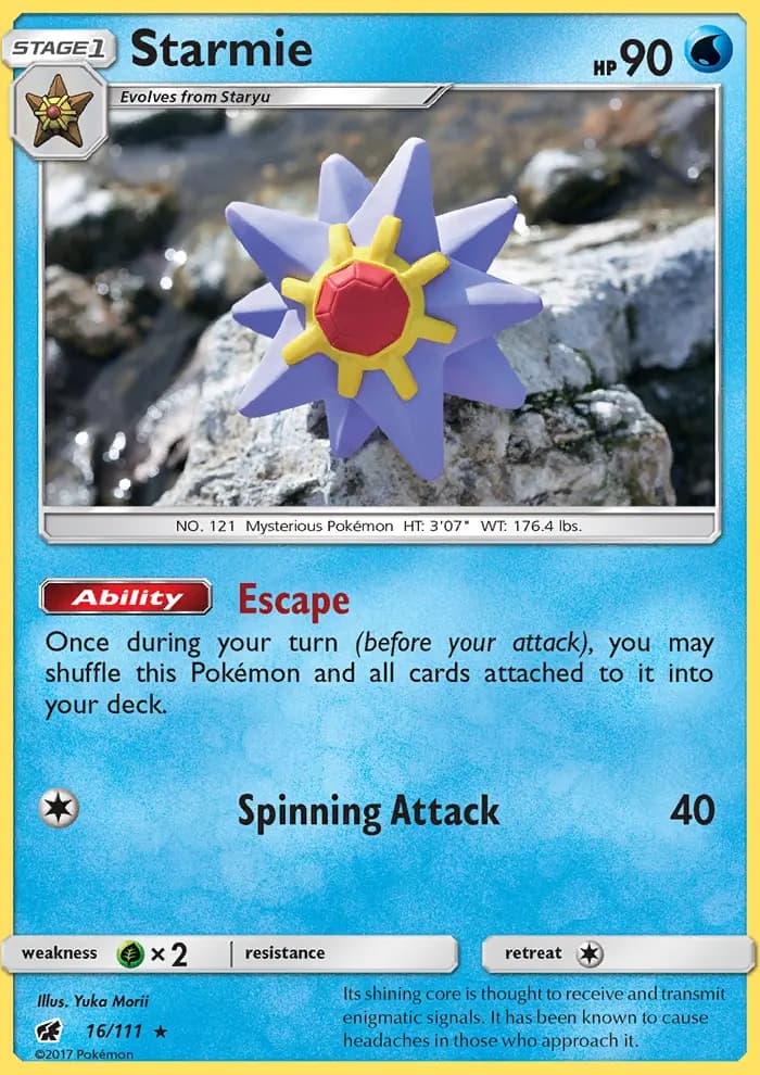 Starmie #16 — Crimson Invasion