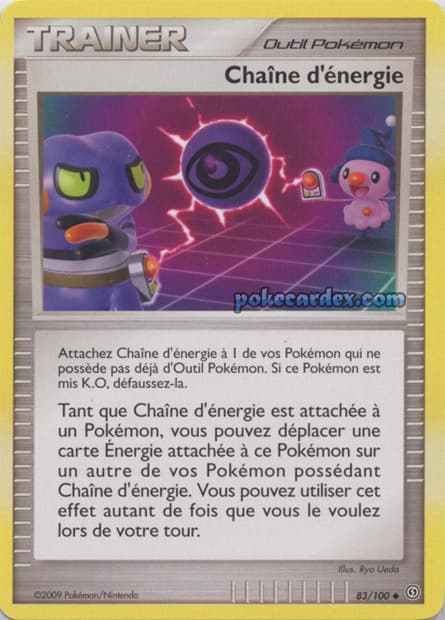 Carte Pokémon Chaîne d'énergie #83 — Tempête