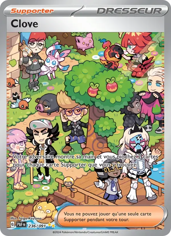 Carte Pokémon Clove #236 — Destinées de Paldea