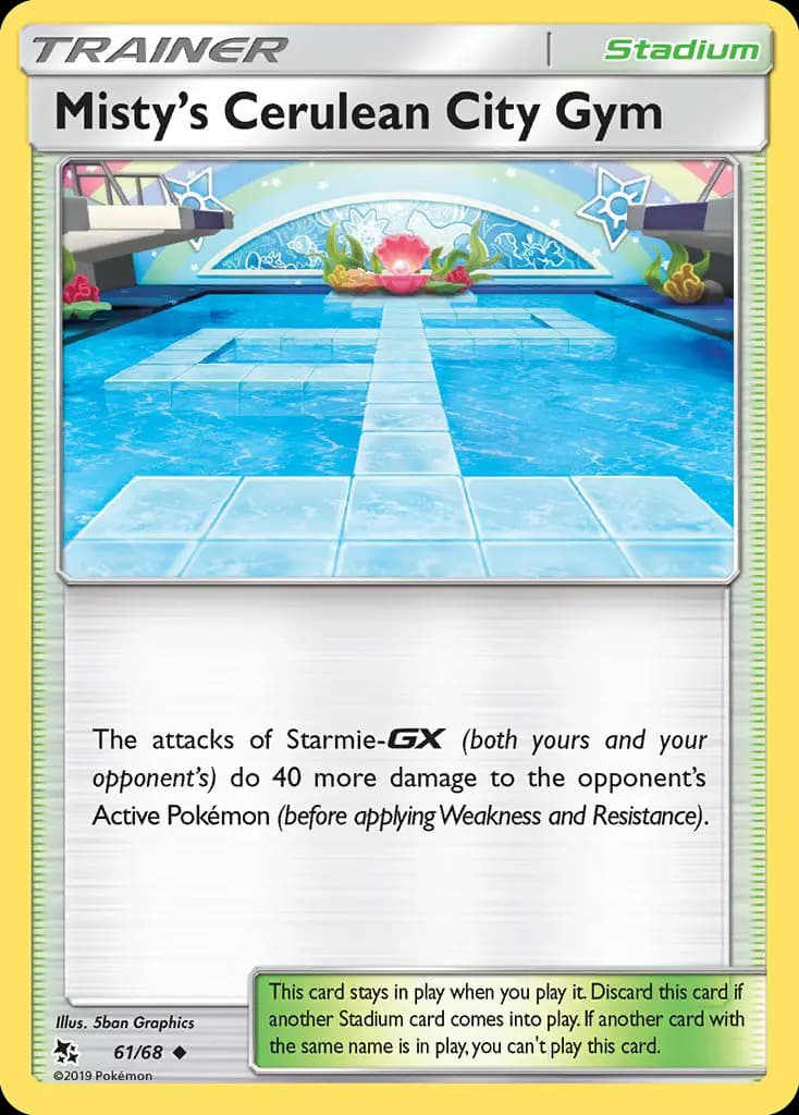 Misty’s Cerulean City Gym #61 — Hidden Fates