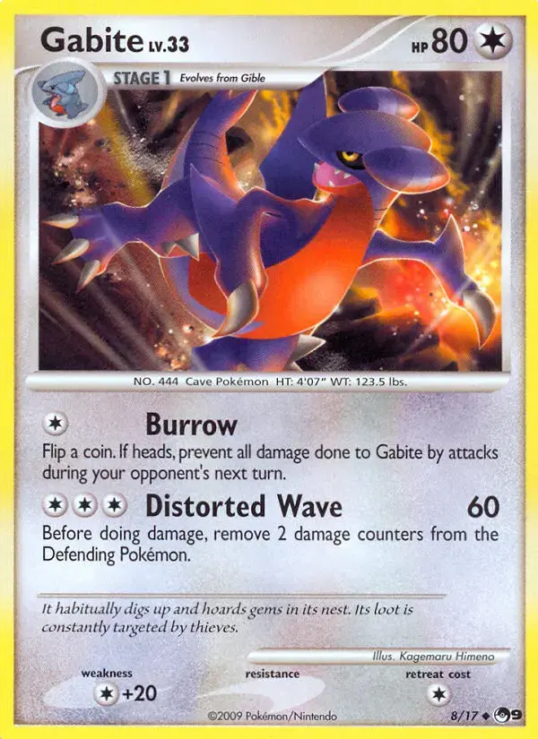 Carte Pokémon Carmache #8 — POP 9