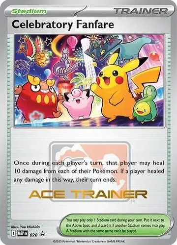 Celebratory Fanfare #028 — Mega Evolution Promos