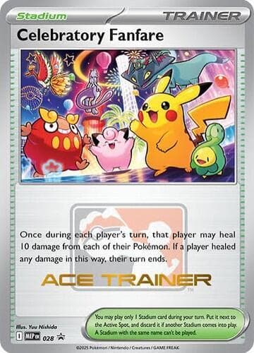 Carte Pokémon Fanfare de Fête #028 — Promos Méga-Évolution