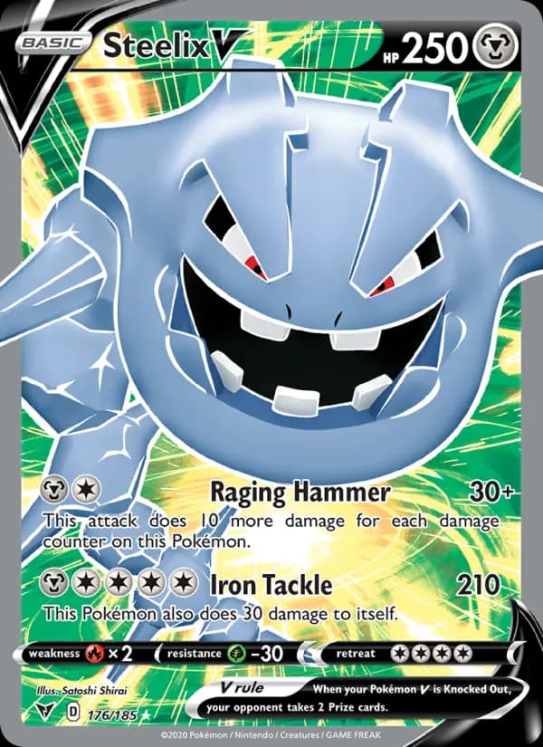 Steelix V #176 — Vivid Voltage