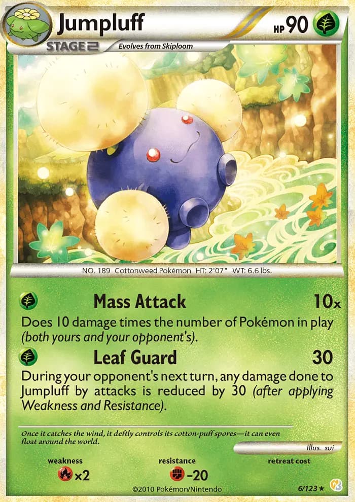 Jumpluff #6 — HeartGold SoulSilver