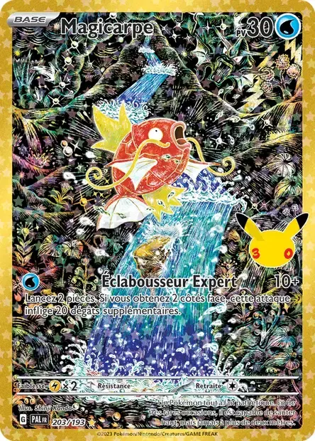 Carte Pokémon Magicarpe #203/193 — 30ᵉ Anniversaire