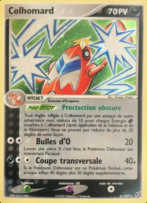 Carte Pokémon Colhomard #6 — Deoxys