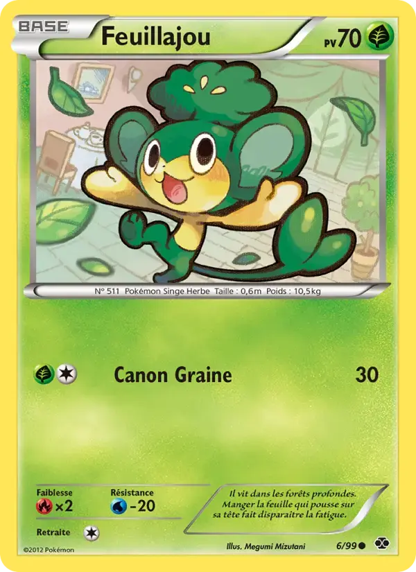 Carte Pokémon Feuillajou #6 — Destinées Futures