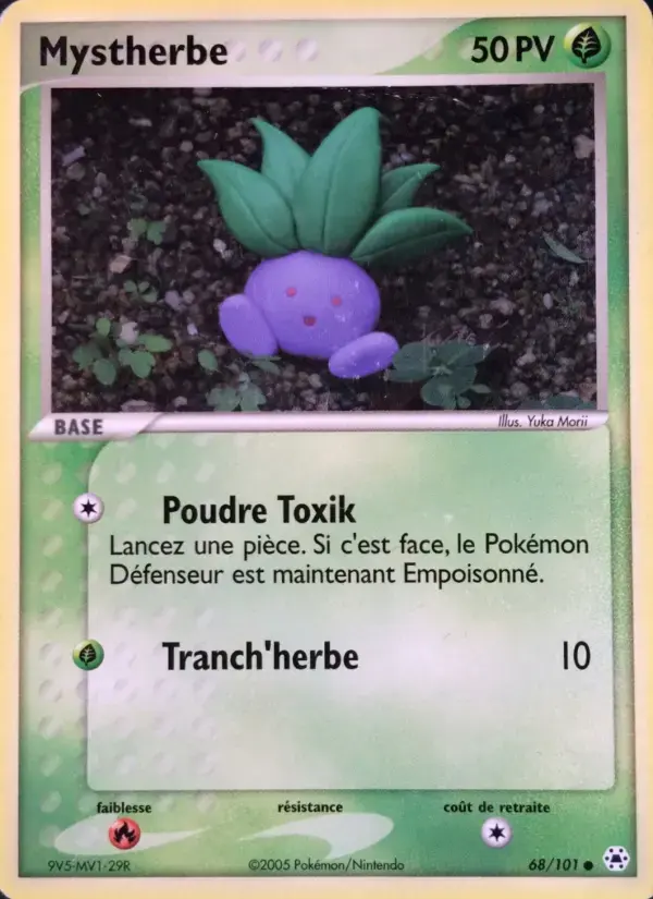 Carte Pokémon Mystherbe #68 — Légendes Oubliées