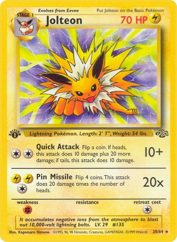 Jolteon #20 — Jungle