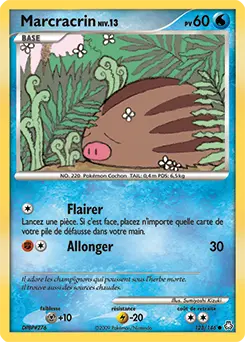 Carte Pokémon Marcracrin #123 — Éveil des Légendes