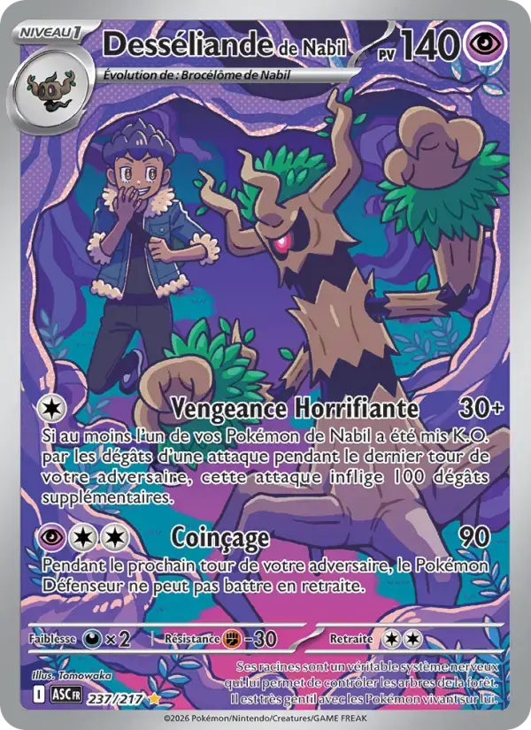 Carte Pokémon Desséliande de Nabil #237 — Héros Transcendants