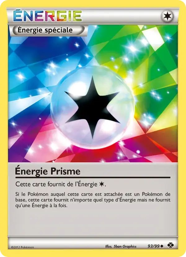 Carte Pokémon Énergie Prisme #93 — Destinées Futures