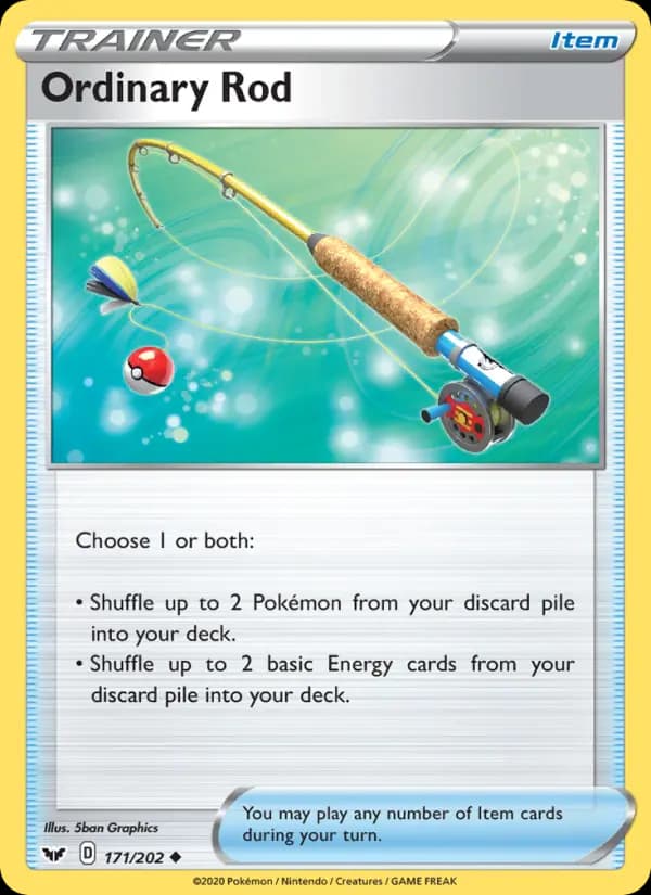 Ordinary Rod #171 — Sword & Shield