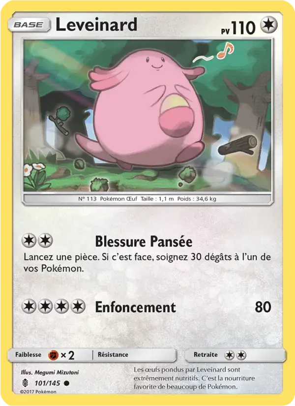 Carte Pokémon Leveinard #101 — Gardiens Ascendants
