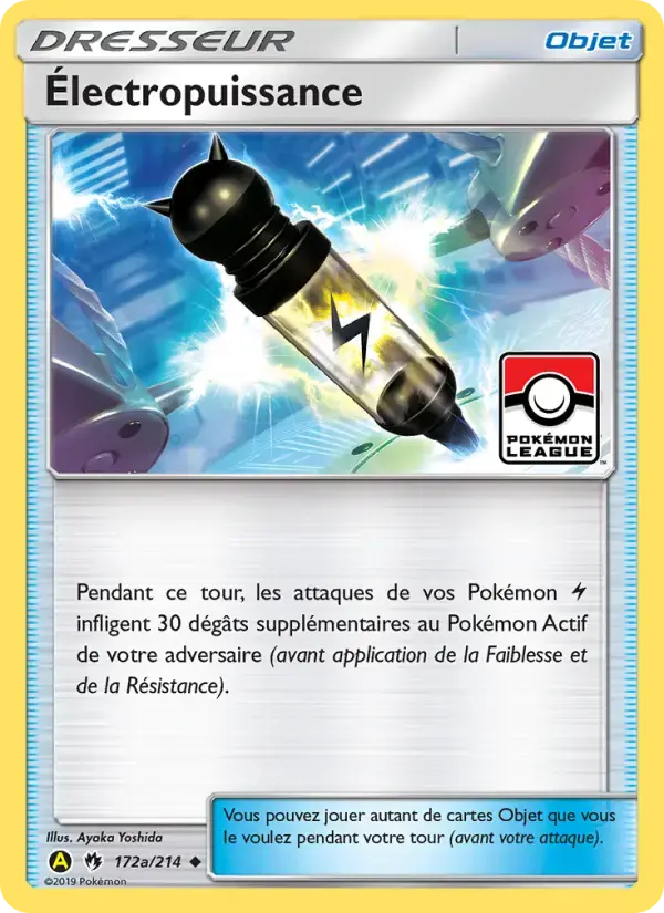 Carte Pokémon Électropuissance #172 — Tonnerre Perdu