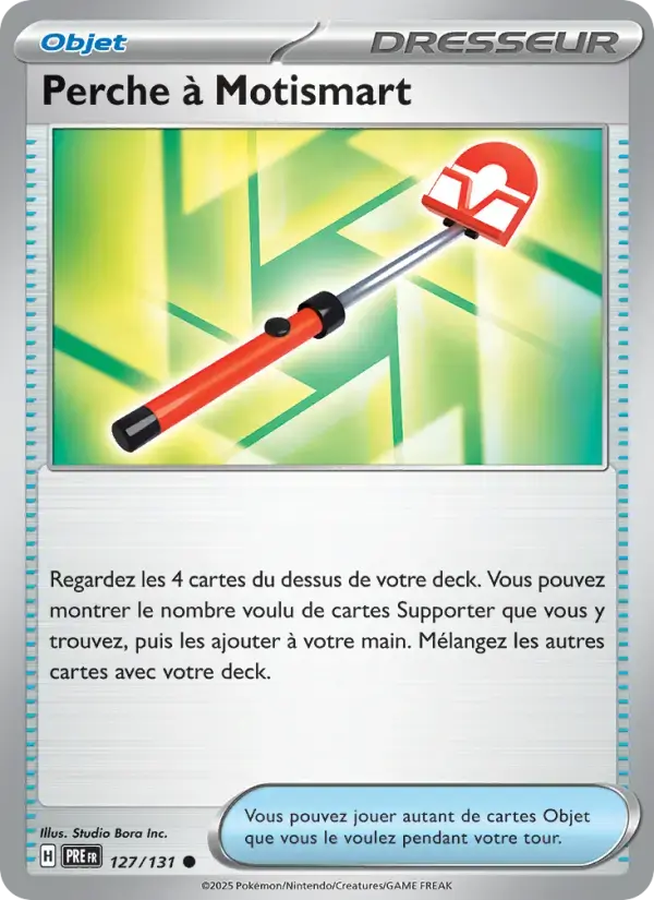 Carte Pokémon Perche à Motismart #127 — Évolutions Prismatiques