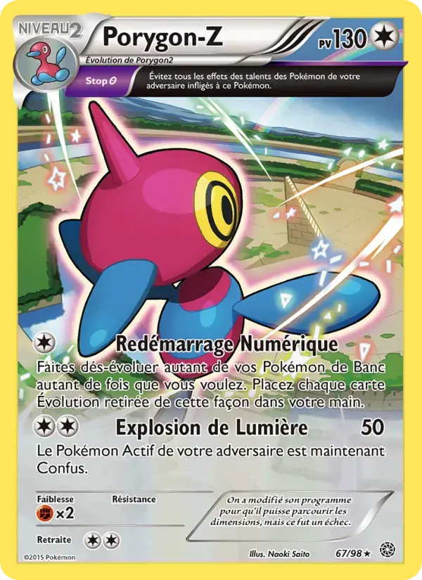 Carte Pokémon Porygon-Z #67 — Origines Antiques