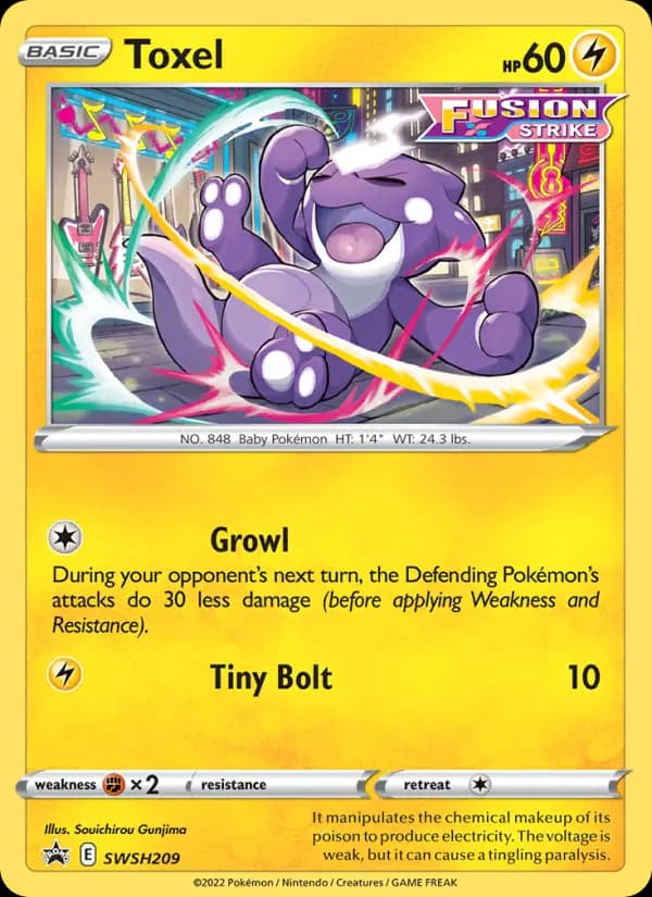 Toxel #SWSH209 — Sword & Shield Promos