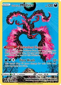 Galarian Moltres #SWSH284 — Sword & Shield Promos