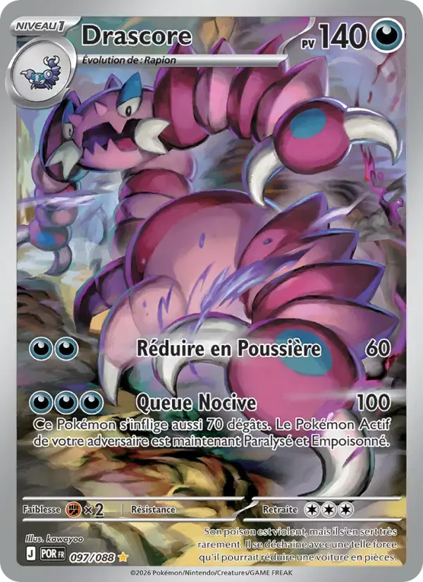Carte Pokémon Drascore #097 — Équilibre Parfait