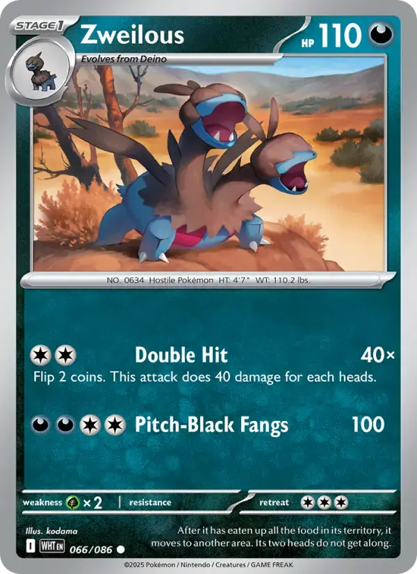 Zweilous #066 — White Flare