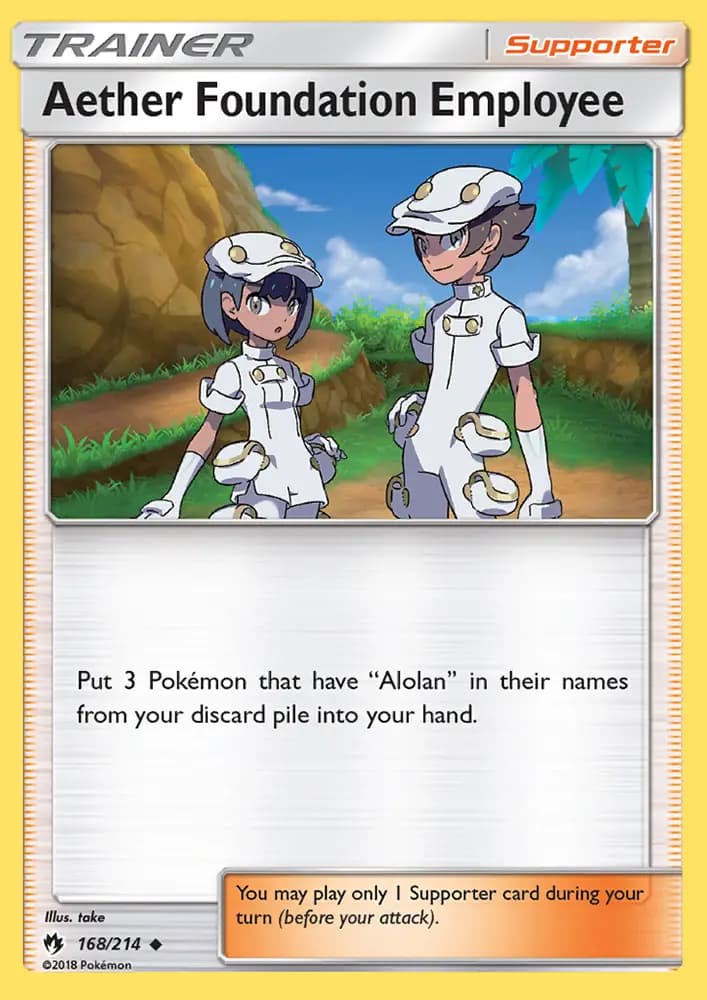 Aether Foundation Employee #168 — Lost Thunder