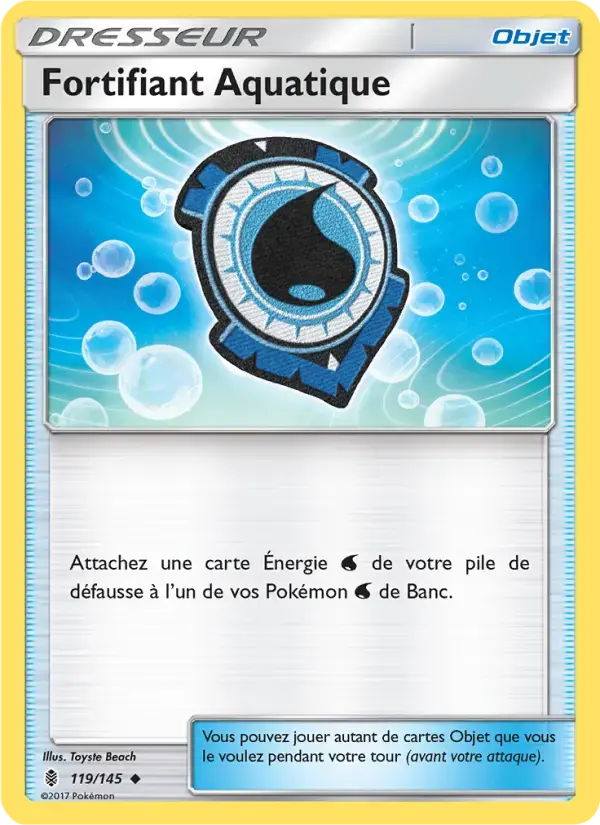 Carte Pokémon Fortifiant Aquatique #119 — Gardiens Ascendants