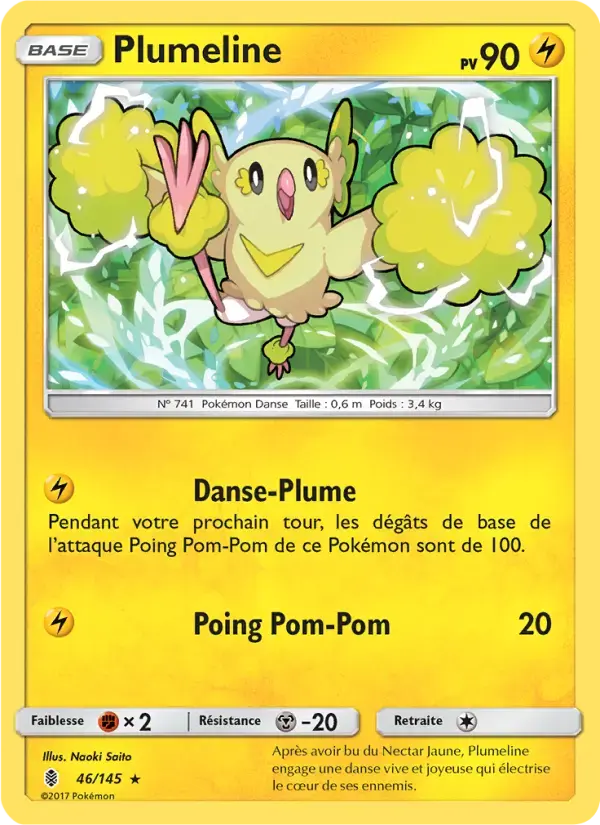 Carte Pokémon Plumeline #46 — Gardiens Ascendants