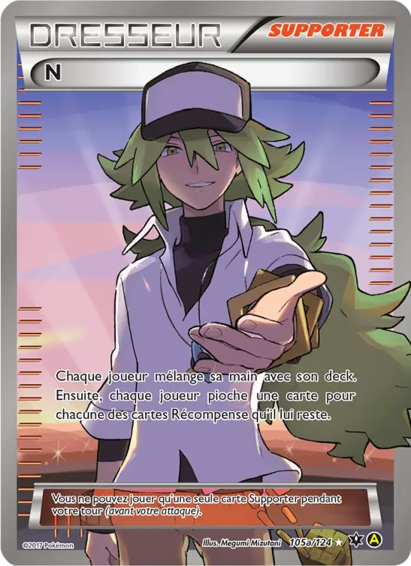Carte Pokémon N #105a — Impact des Destins