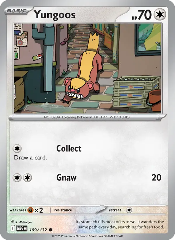 Carte Pokémon Manglouton #109 — Méga-Évolution