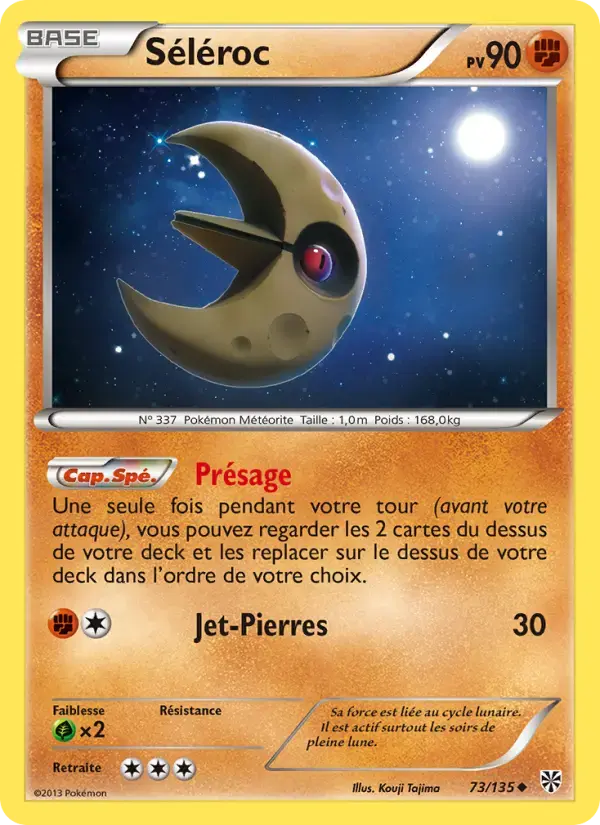 Carte Pokémon Séléroc #73 — Tempête Plasma