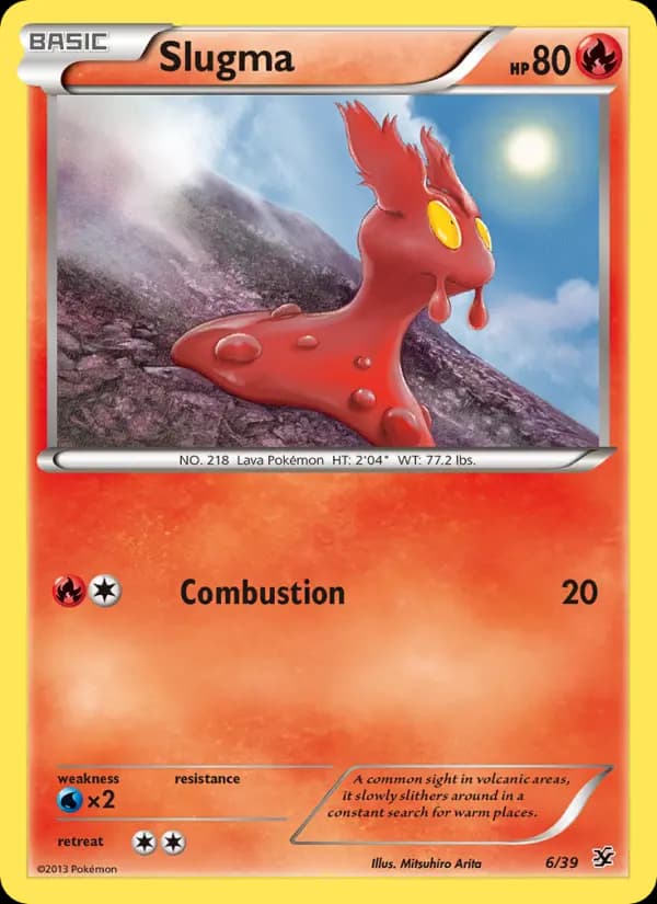 Slugma #6 — Kalos Starter Set