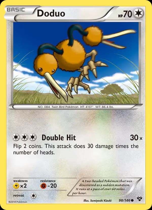 Doduo #98 — XY