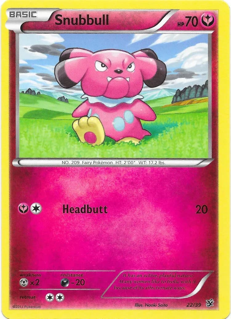 Snubbull #8 — 2014 McDonald's Collection
