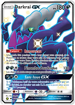 Carte Pokémon Darkrai-GX #SV70 — Destinées Occultes