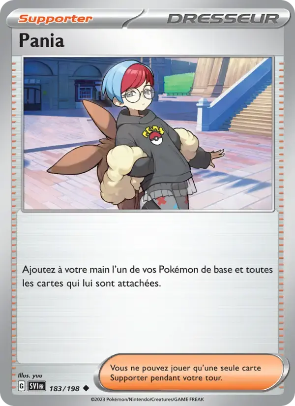 Carte Pokémon Pania #183 — Écarlate et Violet