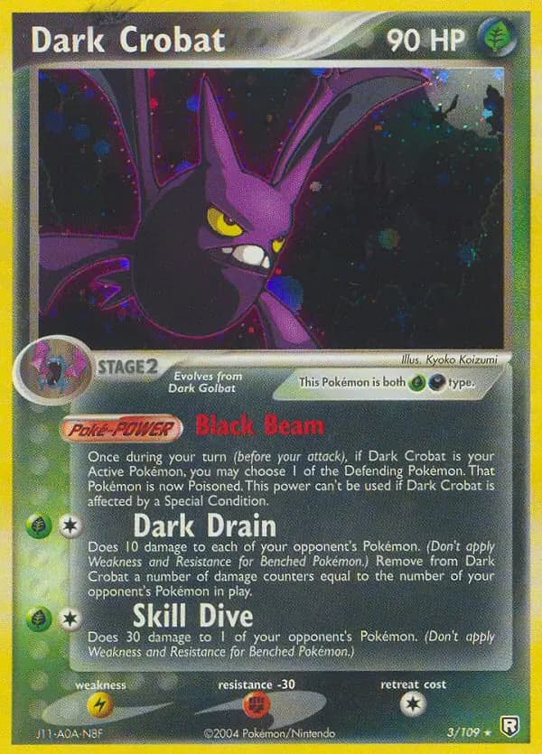 Dark Crobat #3 — EX Team Rocket Returns