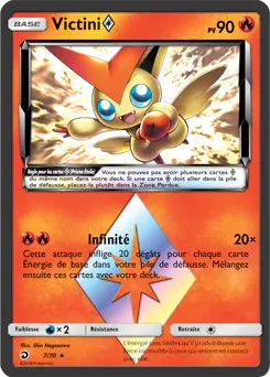 Carte Pokémon Victini ◇ #7 — Majesté des Dragons