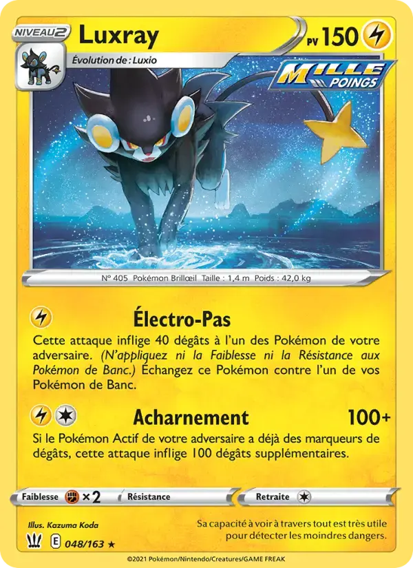 Carte Pokémon Luxray #48 — Styles de Combat