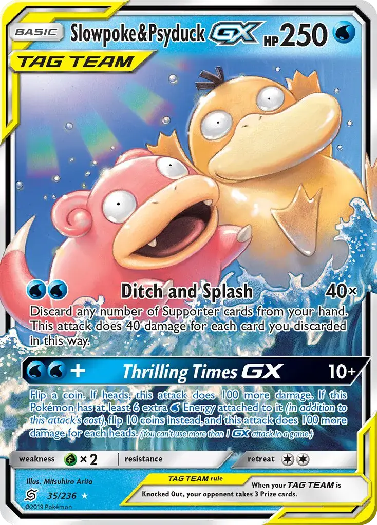 Slowpoke & Psyduck GX #35 — Unified Minds