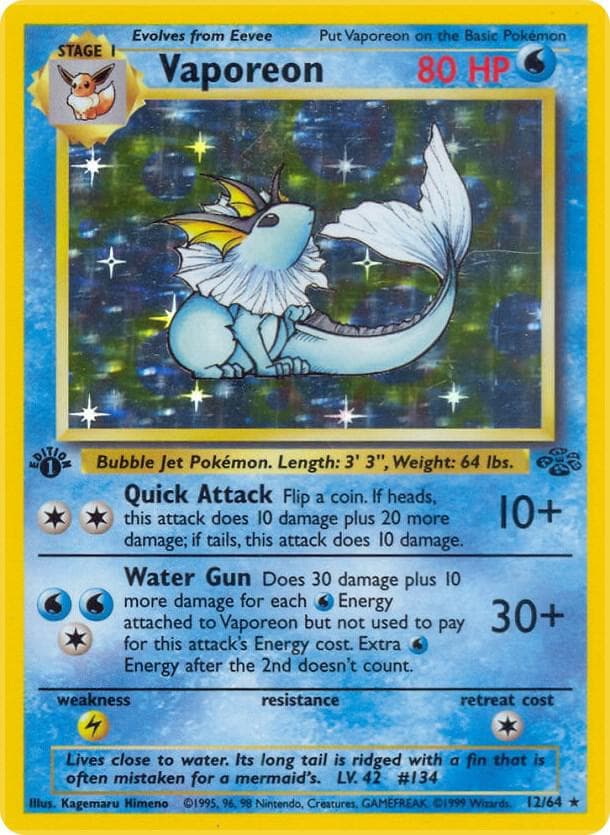 Vaporeon #12 — Jungle