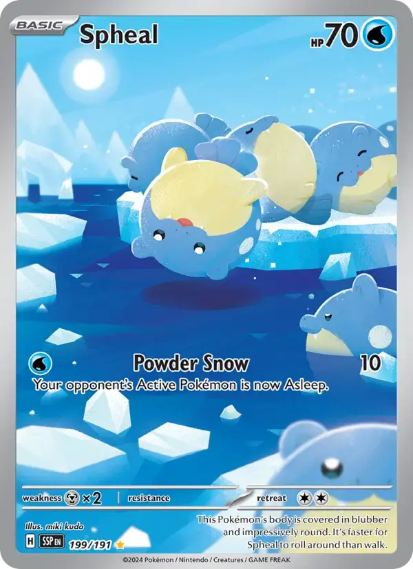 Spheal #199 — Surging Sparks