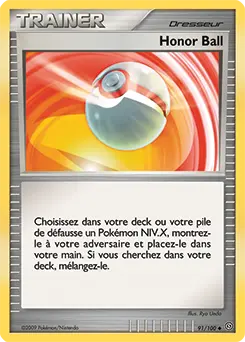 Carte Pokémon Honor ball #91 — Tempête