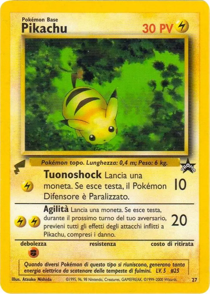 Pikachu #27 — Pikachu World Collection