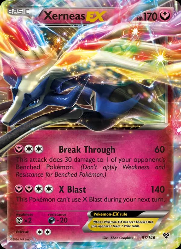 Xerneas EX #97 — XY
